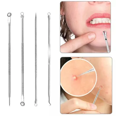 4pcs Blackhead Pimple Remover Tool Set